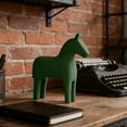 thumbnail image 6 of Mnhhatv Large Wooden Horse Sculpture Home Decor for Living Room TV Cabinet Tea Table Display Minimalist Modern Style with Smooth Lines and Calm Colors for Shelf Table Office Accent and Art Collection, 6 of 6