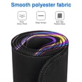 thumbnail image 7 of Colorful LinesLine Theme&nbsp;mouse Padswaterproofnon Slip&nbsp;for Office Home Work GamingmousepadRubber Base Mousepad with Stitched Edges 31.5x11.8inches, 7 of 7