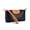 Black, variant on Women's Genuine Leather Fashion Clutch Wallet, Large Capacity Wristlet Bag with Card Slots & Zipper Pockets, Off-White