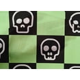 thumbnail image 4 of oneOone Cotton Poplin Lime Green Fabric Skull Fabric For Sewing Printed Craft Fabric By The Yard 42 Inch Wide, 4 of 4