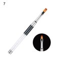 thumbnail image 1 of UDIYO Nail Liner Brush Handheld Ergonomics Handle Ultra Thin Glitter Brush Powder Nylon Gradient Pen Nail Art Brush for Manicure, 1 of 7