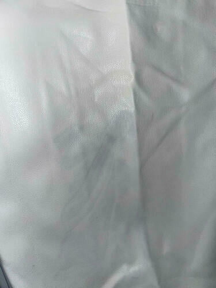 INC International Concepts Faux Leather Joggers Washed White M