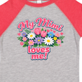 thumbnail image 4 of Inktastic My Mimi Loves Me Boys or Girls Toddler T-Shirt, 4 of 5