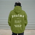 thumbnail image 4 of MIASHUI Men's Christian Scripture Print Pullover Hoodie Religious Theme Long Sleeve Casual Comfortable Sweatshirt Army Green,XXXL, 4 of 5