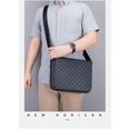 thumbnail image 4 of Korean Version of the Men's Shoulder Bag Fashion Plaid Multifunctional Crossbody Bag Casual Messenger Bag Backpack, 4 of 4