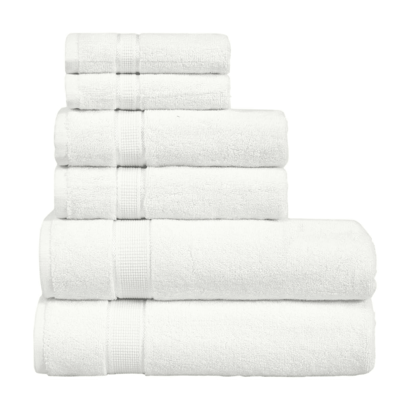 Excel Hometex 100% Luxurious Cotton 600 GSM 6PC Bath Towel Set