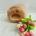 thumbnail image 6 of Rats Hamster Winter Warm Hanging Cage Hammock Cute Bear House with Bed Mat for Small Animals, 6 of 6