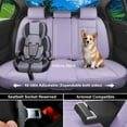 thumbnail image 2 of Coverado Purple Car Seat Covers Full Set, Waterproof Premium Leather Front and Back Seat Protectors, Luxury Auto Interior Accessories, Universal Fit Most Cars Sedan SUVs Pick-up Trucks, 2 of 7