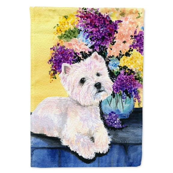 Caroline's Treasures SS8291-FLAG-PARENT Westie Flag, , multicolor