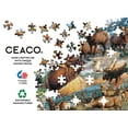 thumbnail image 4 of Ceaco - Wild - Cynthie Fisher - the Wild - 1000pc Piece Interlocking Jigsaw Puzzle, 4 of 9