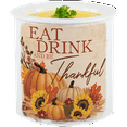 thumbnail image 2 of Carson Dip Chiller Ceramic 2 Piece Serving Bowl, Thanksgiving Fall Design 16 oz, 2 of 6