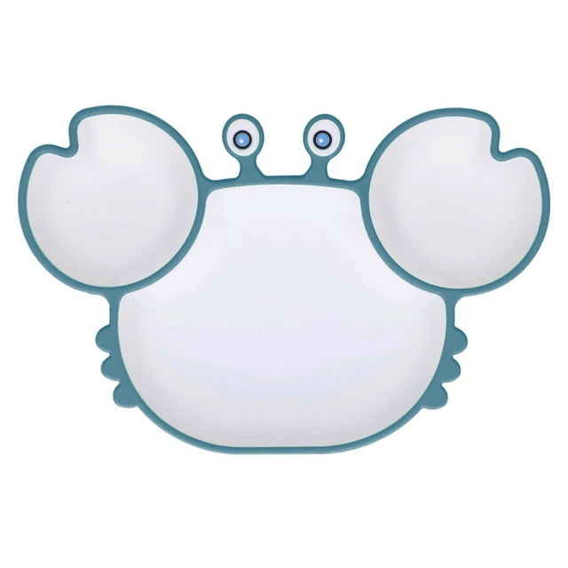 Baby Suction Plate,Crab Suction Plate with Crab Suction Plate Toddler Suction Plates Top of the Line