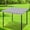 36(Square), variant on cfpolar Easter Tablecloth with Elastic Edge, Easter Egg Wooden Board Waterproof Square Fitted Tablecloth, Wipeable Washable Tablecloths 34 x 34 Inch