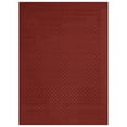 thumbnail image 2 of (2 pack) Mainstays Dylan Solid Diamond Olefin Red Indoor Area Rug, 5' x 7', 2 of 8