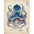 thumbnail image 1 of Octopus Bar Decor Canvas Wall Art 15.75x11.81 Inches, 1 of 8