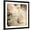 Black Frame, variant on Art.com Art Floral Vintage Sepia Background with White Roses Art Print by Irina QQQ, 16" x 16"