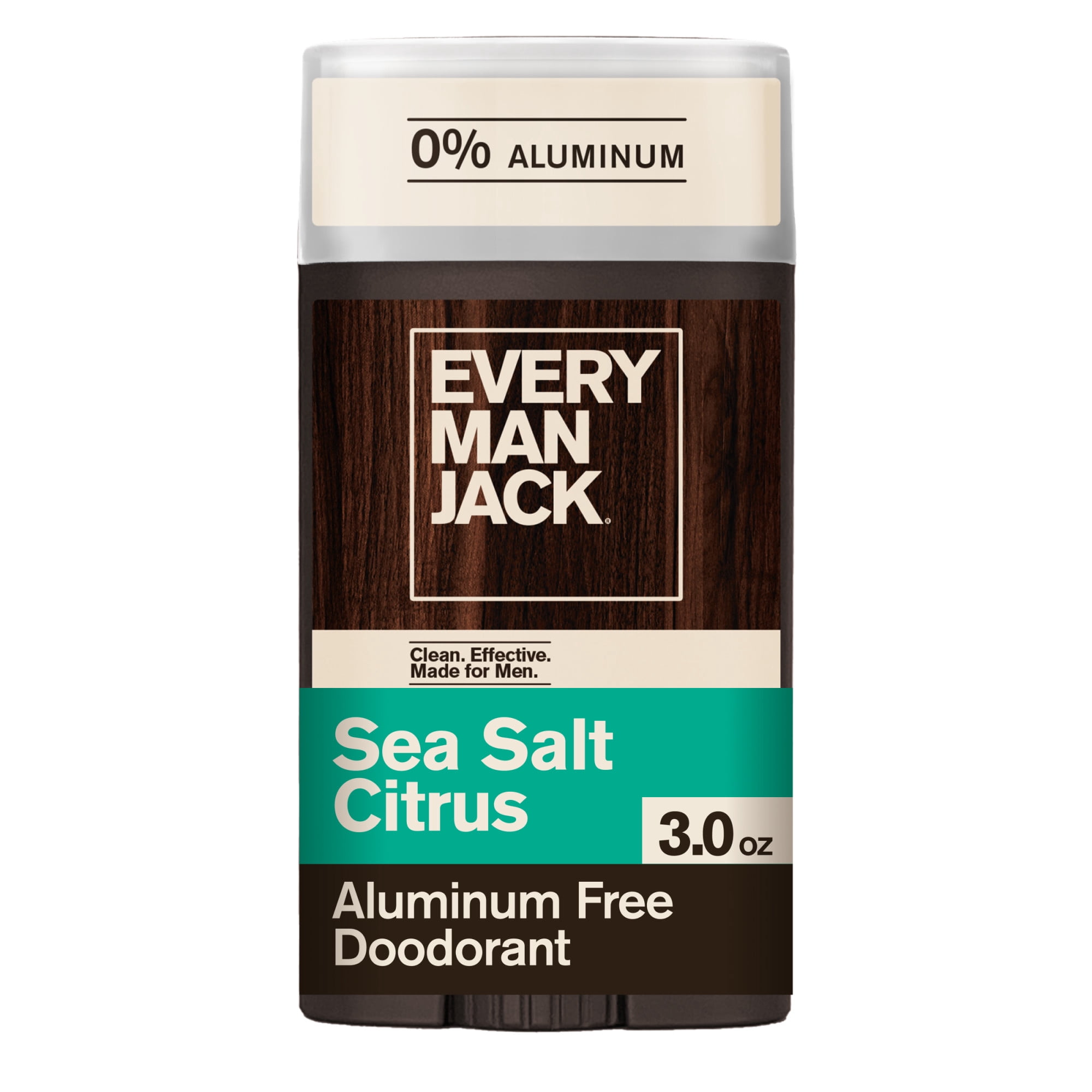 Every Man Jack Cedarwood Deodorant, Naturally Derived, 3 oz