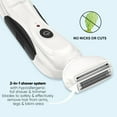 thumbnail image 4 of Conair Girlbomb Lithium Ion Rechargeable All-in-One Electric Shave System for Bikini, Body, & Face, 4 of 17