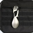 thumbnail image 2 of MultiFunctional Titanium Stainless Steel Spork Spoon Fork Outdoor Tools, 2 of 13