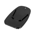 thumbnail image 1 of Unique Bargains Motorcycle Kickstand Pad Support Plate Pad Parking Stand Side Stand Extension Pad Black, 1 of 7