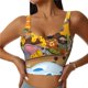 thumbnail image 1 of Balery Animals on Noah's Ark1 Sujetadores deportivos con espalda cruzada para mujer, acolchados, sin costuras, de alto impacto, ideales para yoga, gimnasio, entrenamiento y fitness.-XX-Large, 1 of 8