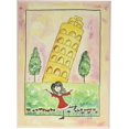 thumbnail image 1 of The Kids Room by Stupell Girl in Italy Rectangle Wall Plaque, 1 of 4