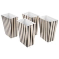 thumbnail image 1 of OUNONA 4Pcs Large Capacity Black Striped Popcorn Boxes for Multi Use Party and Holiday Snack Display, 1 of 6