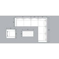 thumbnail image 2 of Malmo 6-Piece Resin Wicker Outdoor Patio Furniture Sectional Sofa Set in Gray w/Four-Piece Sectional, Armchair, and Coffee Table (Full-Round Gray Wicker, Sunbrella Canvas Aruba), 2 of 4