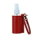 thumbnail image 1 of Botella vacía Zulema dispensador de jabón de manga de cuero PU con clip de mosquetón Rojo 60ml, 1 of 1