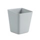 thumbnail image 1 of Inteprter Cubo de basura de plástico para cocina, puerta de armario para el hogar, cubo de almacenamiento montado en la pared, cesto de basura colgante Mostrada Gris Inteprter HA001126-04B, 1 of 6
