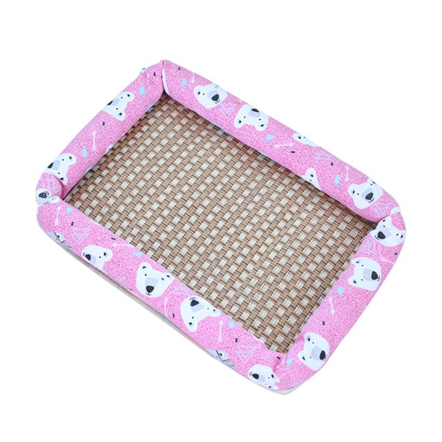 Tapis de Refroidissement pour Chien Matelas de Refroidissement d'Été Lavable Doux pour Chat
