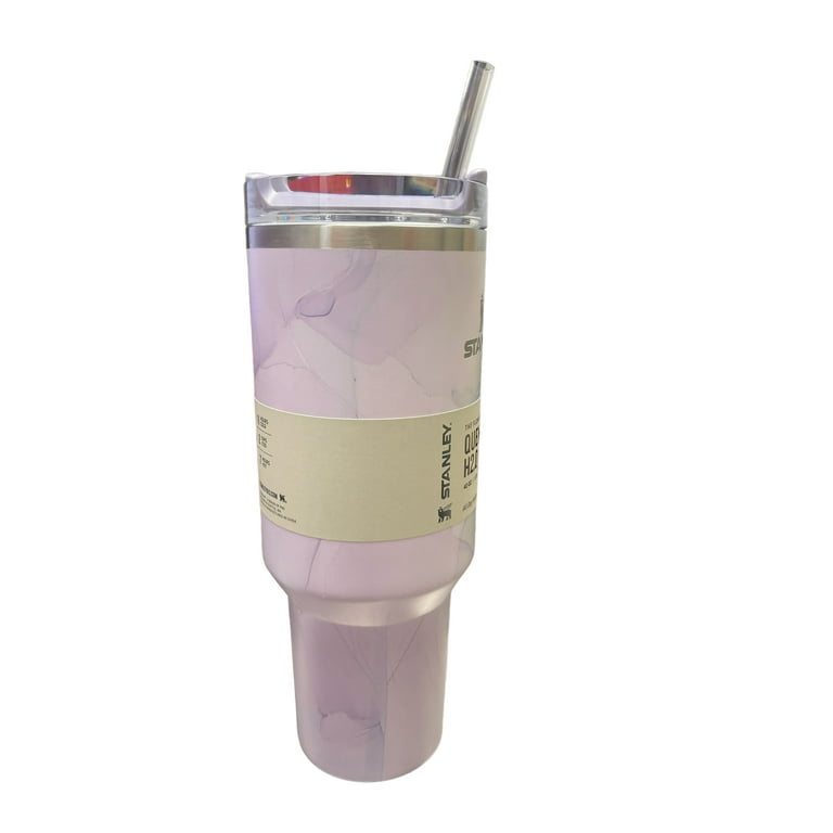 Stanley Dining | Stanley 40 oz Quencher Tumbler Watercolor Dusk | Color: Pink/Purple | Size: Os | Mbs3274's Closet
