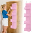 thumbnail image 1 of KER Rangement Textile Maison Organisateur Suspendu avec Multiples Poches pour Vêtements Accessoires Jouets Design en Tissu Non Tissé Durable, 1 of 4