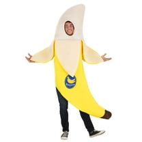 Adult Peeled Banana Costume