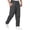 AD04-Dark Gray, variant on Mens Baggy Sweatpants Fleece Straight Leg Comfy Casual Elastic Waist Drawstring Athletic Workout Jogger With Pockets Dark Gray L
