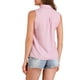 thumbnail image 3 of CAMISA SIN MANGAS DE PUNTO CON CUELLO PARA MUJERES INSPIRAR CHIC XL ROSA, 3 of 7