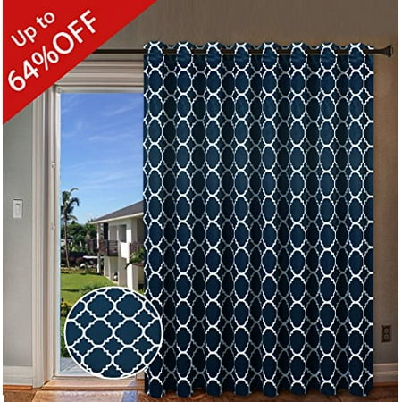 H Versailtex Wide Width Thermal Insulated Blackout Curtain