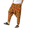 thumbnail image 3 of Pantalones largos de yoga Sunloudy para hombre, pantalones de entrepierna caída holgados con estampado de patrón nacional, pantalones casuales de estilo simple Sunloudy S M L XL XXL XXXL, 3 of 7