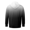 thumbnail image 5 of Sweaters for Women Women Plus Size Pullover Hoodie Gradient Print Long Sleeve Hooded Sweatshirt Hoodies for Women Womens Tops Black 3X, 5 of 6