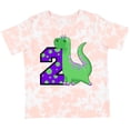 thumbnail image 3 of Inktastic 2nd Birthday Dinosaur Boys Toddler T-Shirt, 3 of 5