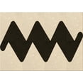 thumbnail image 1 of Ahgly Company Machine Washable Indoor Rectangle Transitional Vanilla Gold Area Rugs, 2' x 3', 1 of 7