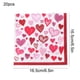 thumbnail image 2 of Decoraciones para el Día de San Valentín, servilletas desechables estampadas, toallas faciales, pañuelos, pañuelos de papel para fiestas de San Valentín, adecuados para decoraciones de cocina de San V, 2 of 5