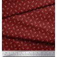 thumbnail image 3 of Soimoi Rayon Fabric Swirl,Triangle & Floral Artistic Print Fabric by The Yard 42 Inch Wide, 3 of 3