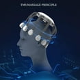 thumbnail image 4 of NF Automatic Scalp Massager Octopus Head Massager with 14 Vibrating Contacts, 5 Modes, Smart Timing, Electric Head Massager for Scalp Stress Relaxation, Relieve Headaches (Grey), 4 of 9