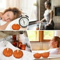 thumbnail image 3 of Vggrvlo Halloween Candles Orange Halloween Pumpkin Tea Lights Candles Halloween Decorations Indoor Outdoor Home Table Farmhouse Room, 3 of 9