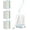 1 Caddy+ 1 Wand+ 24 Refills, variant on Flushable Toilet Wand Refills, 48 Count Disposable Toilet Brush Refill Pads for Toilet Bowl and Bathroom, Toilet Brush Accessories (Only Refills)