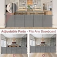 thumbnail image 7 of Retractable Baby Gate,HDJ 120in Baby Safety Gate for Stairs Doorways,34inch Tall Metal Dog Gate,Extra Wide,Gray, 7 of 7