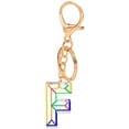 thumbnail image 1 of Letter Keychain,26 Letters A-Z Decorative Letter Keychain,Name Keychain for Women Girls Men Teenager Gift, 1 of 2