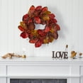thumbnail image 3 of Nearly Natural Plastic Wreath, 24.00" (Assorted Colors), 3 of 3