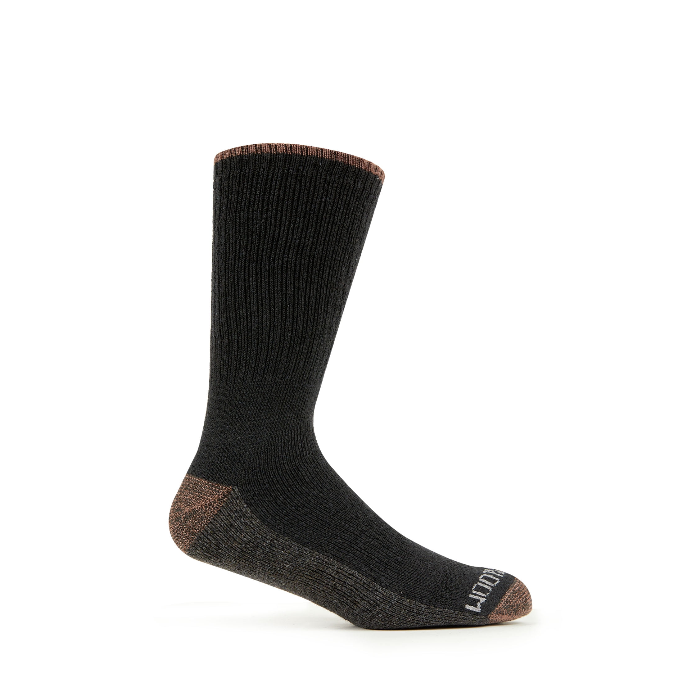 Fruit of the Loom Work Gear Heavy Duty Men's Crew Socks, Sizes 6-12, 4-Pack